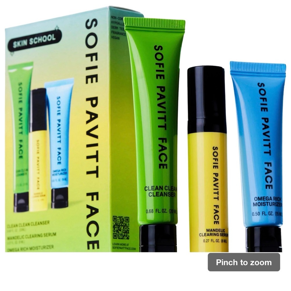 Sophie Pavitt Face Skin School Skincare Set